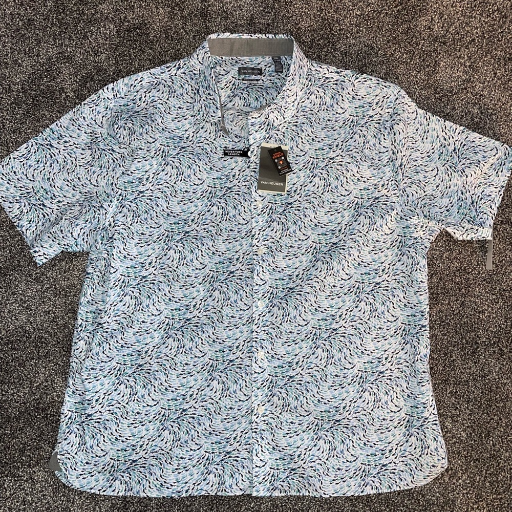 Fish Button Up Shirt